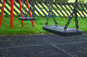 Image showing Swings