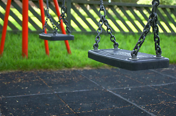 Image showing Swings