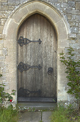 Image showing Church door