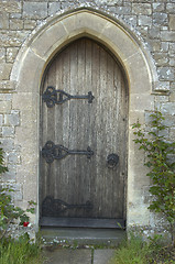 Image showing Church door