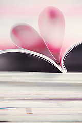 Image showing reading with love