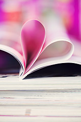 Image showing reading with love