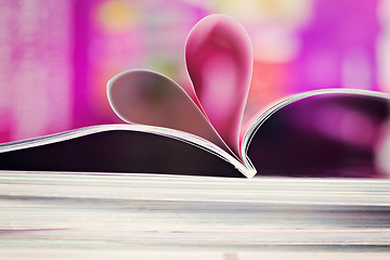 Image showing reading with love