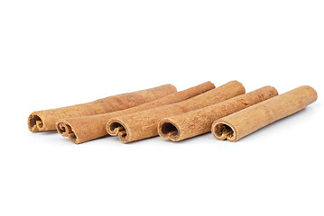 Image showing Few cinnamon sticks
