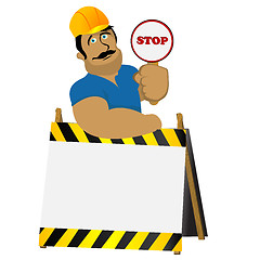 Image showing Construction worker