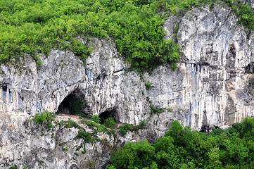 Image showing Fragment of Limestone Rock