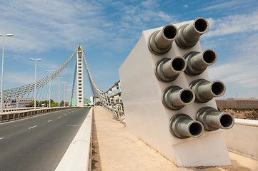 Image showing Suspension bridge