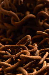 Image showing Rusty chains texture