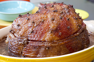 Image showing Spiral Cut Hickory Smoked Ham