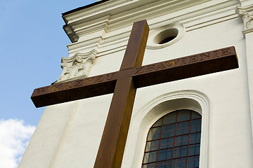 Image showing Wooden cross