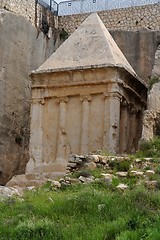 Image showing Ancient tomb of Zechariah in Jerusalem