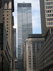 Image showing Skyscrapers in Manhattan