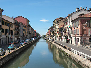 Image showing Naviglio Grande, Milan