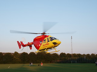 Image showing Medical helicopter
