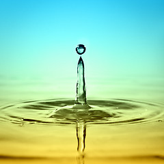 Image showing water drop