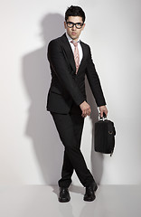 Image showing Fashiuon businessman