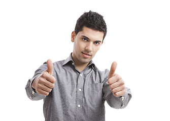 Image showing Thumbs up