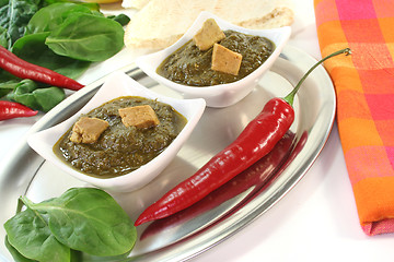 Image showing Palak Paneer