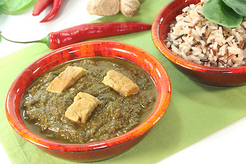 Image showing Palak Paneer