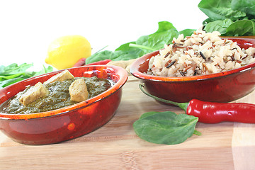 Image showing Palak Paneer