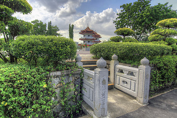 Image showing Square Entrance in Chinese Garden