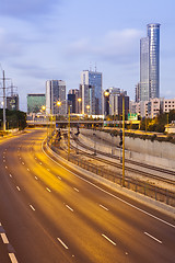 Image showing Highway at Night