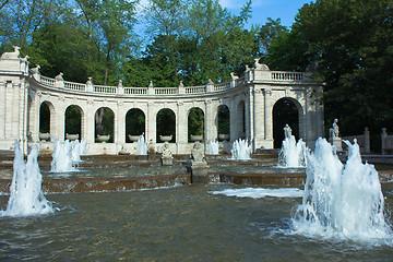 Image showing Fairy fountain in Berlin Friedrichshain