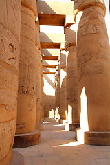 Image showing columns in egypt karnak temple