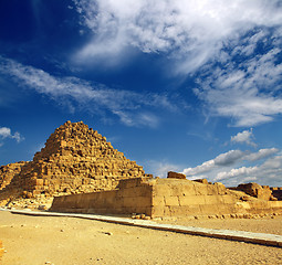 Image showing small egypt pyramid in Giza