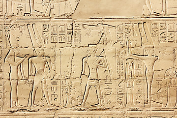 Image showing ancient egypt images and hieroglyphics