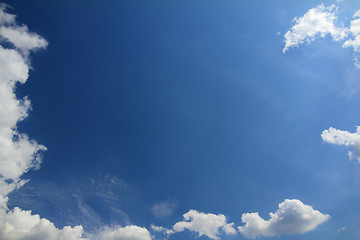 Image showing clouds - frame border background