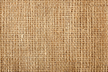 Image showing Natural linen textile texture