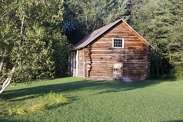 Image showing Old wooden cabin