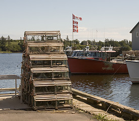 Image showing Lobster Traps