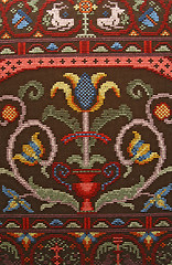 Image showing old tapestry