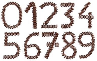 Image showing Chocolate numbers