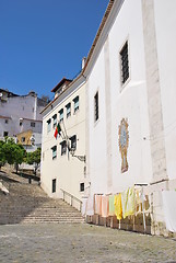 Image showing Sao Miguel stairs in Lisbon