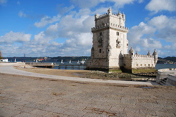 Image showing Belem Tower in Lisbon, Portugal