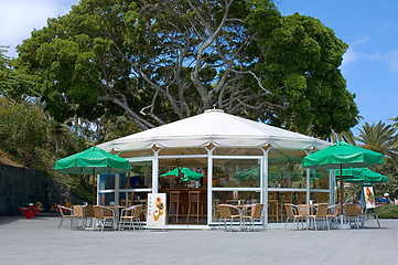 Image showing Lunch in the park