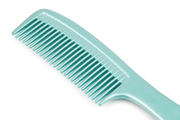 Image showing Plastic hairbrush comb