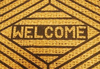 Image showing Welcome mat