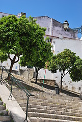 Image showing Sao Miguel stairs in Lisbon