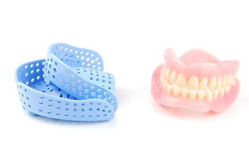 Image showing Denture and trays
