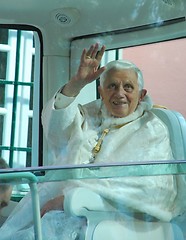 Image showing Pope Benedict XVI