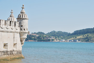 Image showing Belem Tower in Lisbon