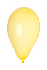 Image showing Yellow balloon