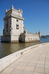 Image showing Belem Tower in Lisbon