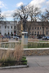 Image showing Gustav Theodore Holst statue in Cheltenham