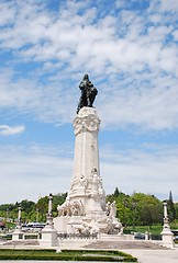 Image showing Marques do Pombal square in Lisbon