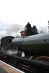 Image showing Antique steam train